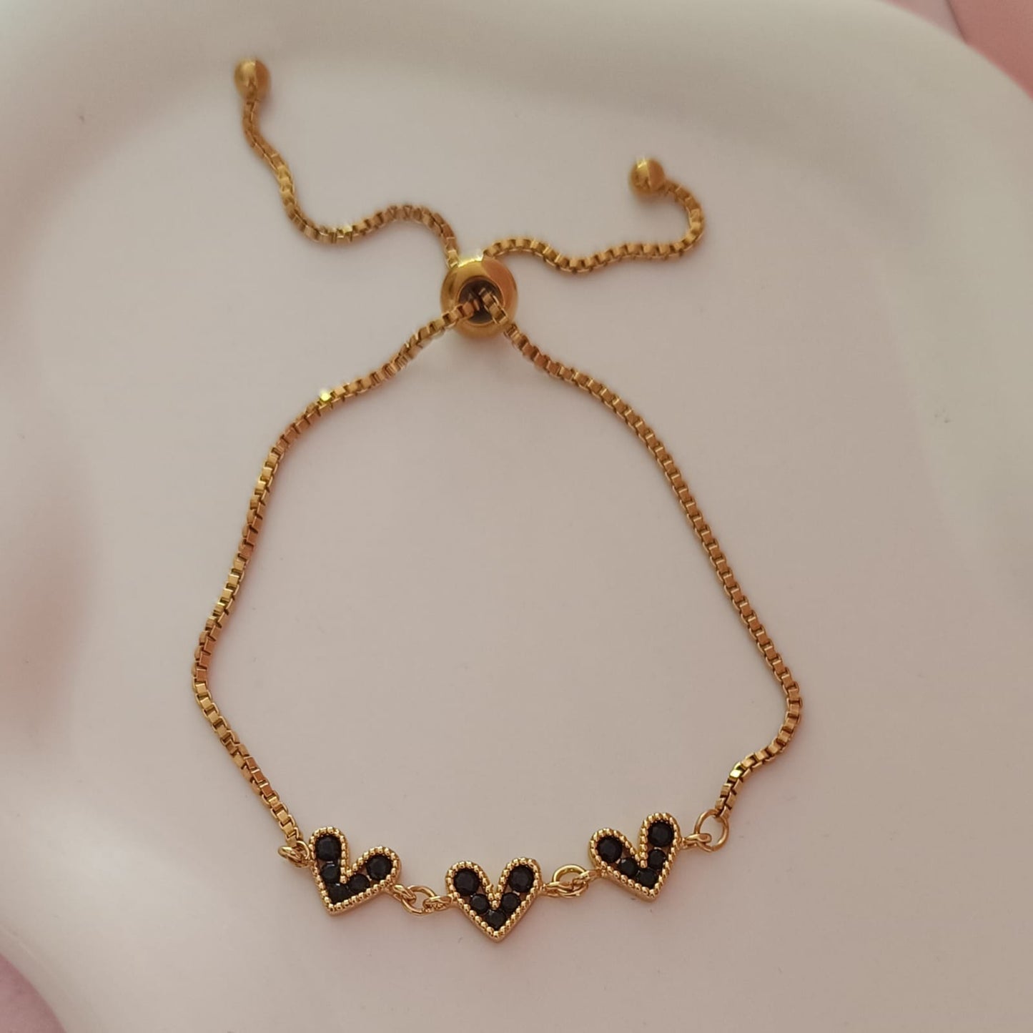 Pulsera de Corazones