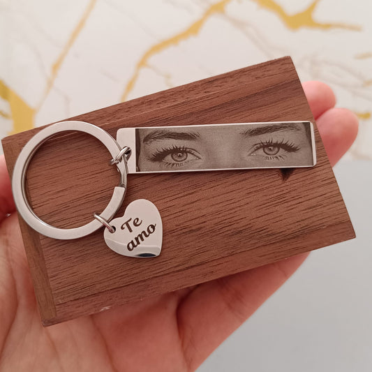 Llavero Placa Corazón