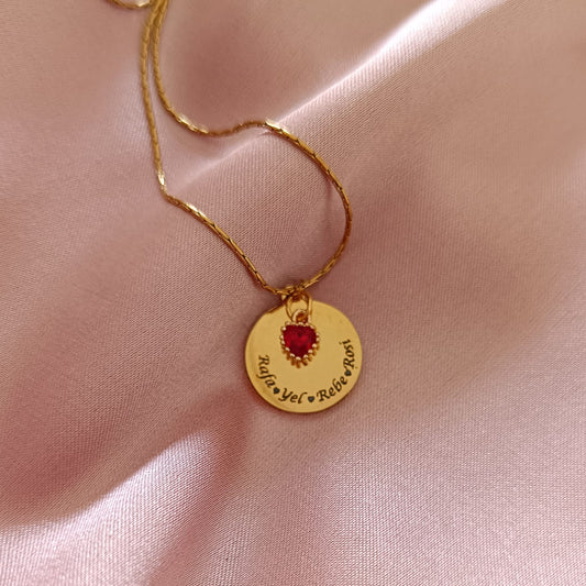 Cadena Nombres Corazón
