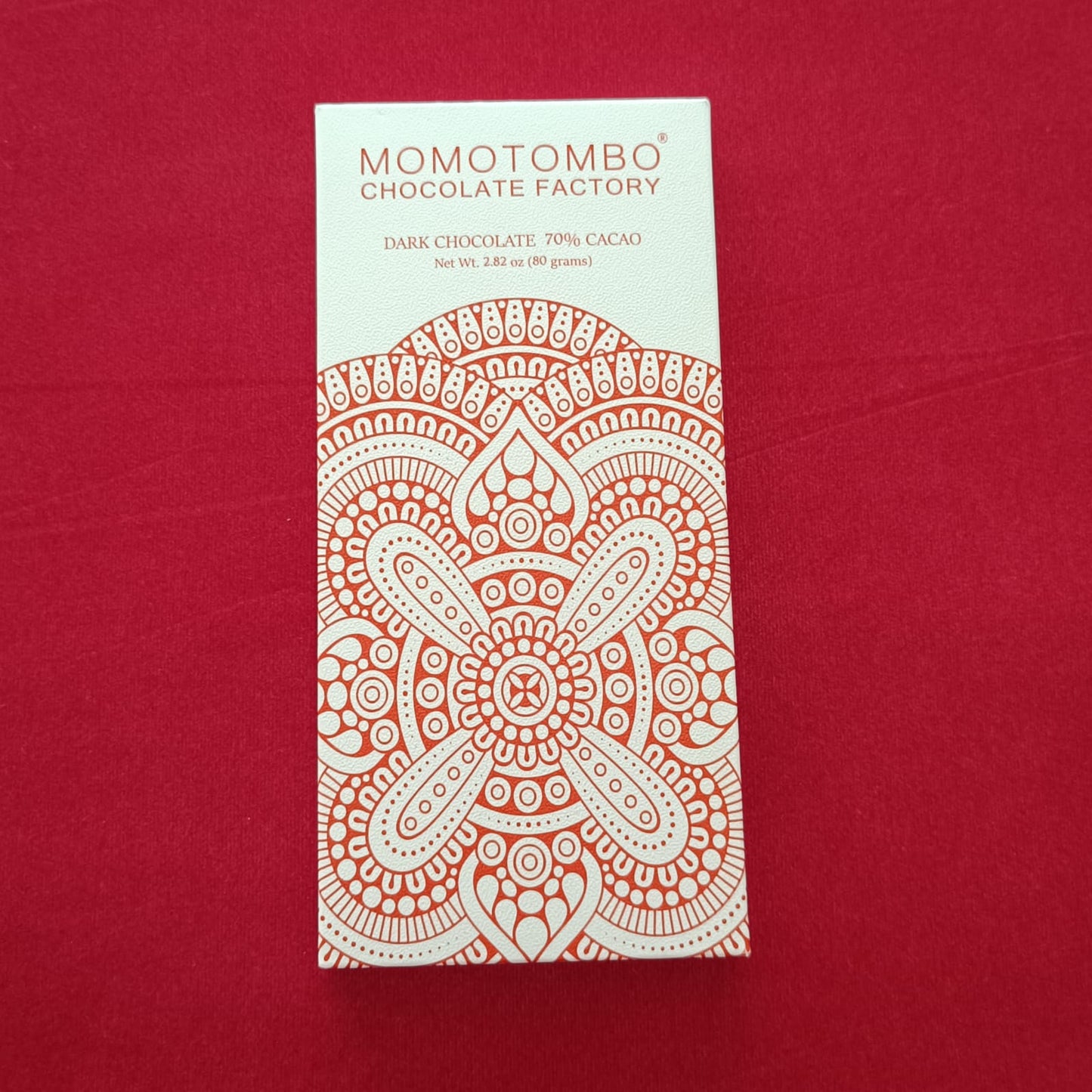 Tableta de Chocolate Momotombo