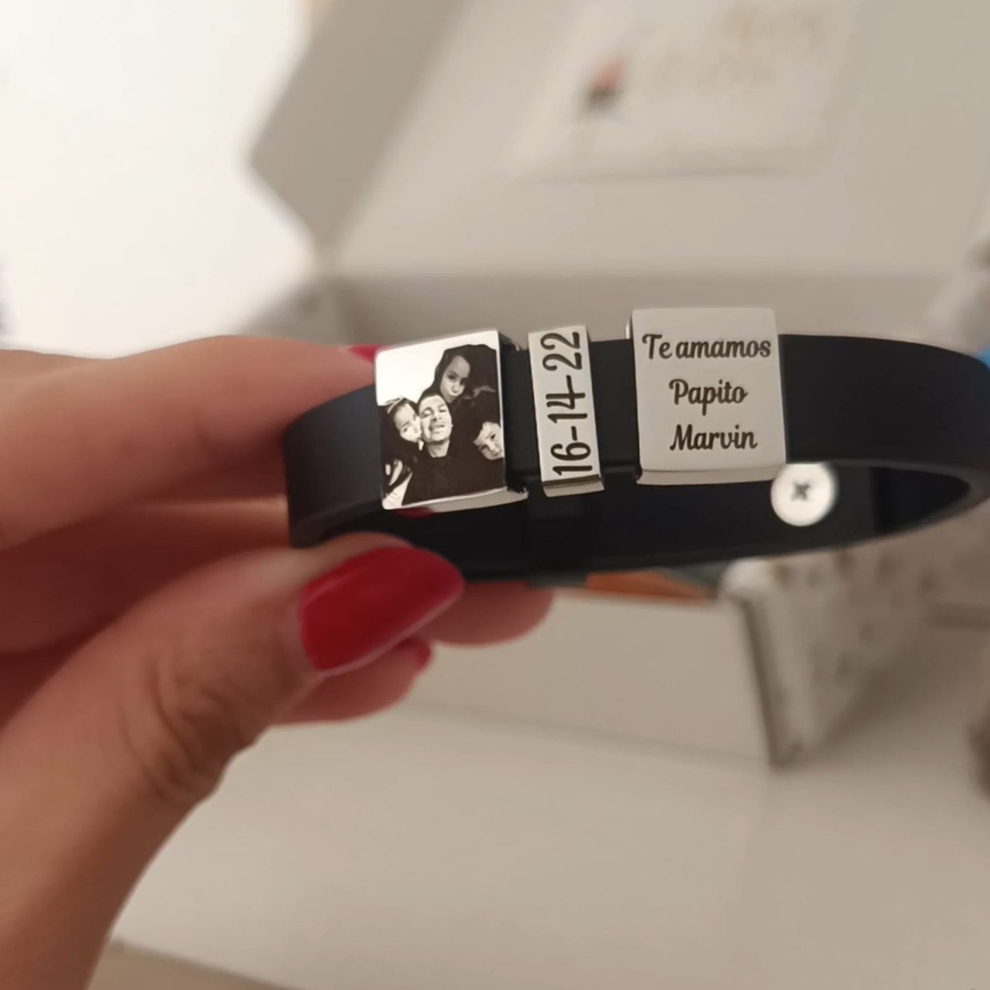 Pulsera 3 Pines Cuero Sintético