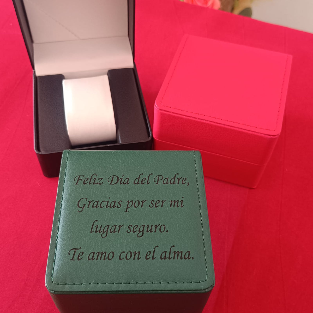 Caja de Reloj Personalizada