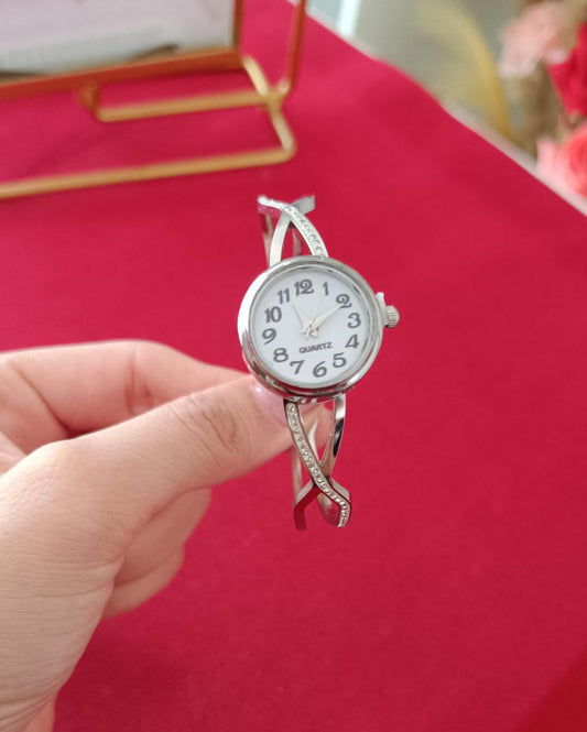 Reloj Plateado
