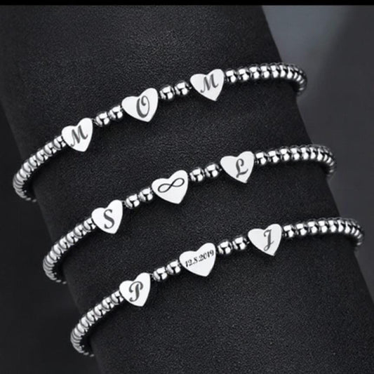 Pulsera 3 Corazones