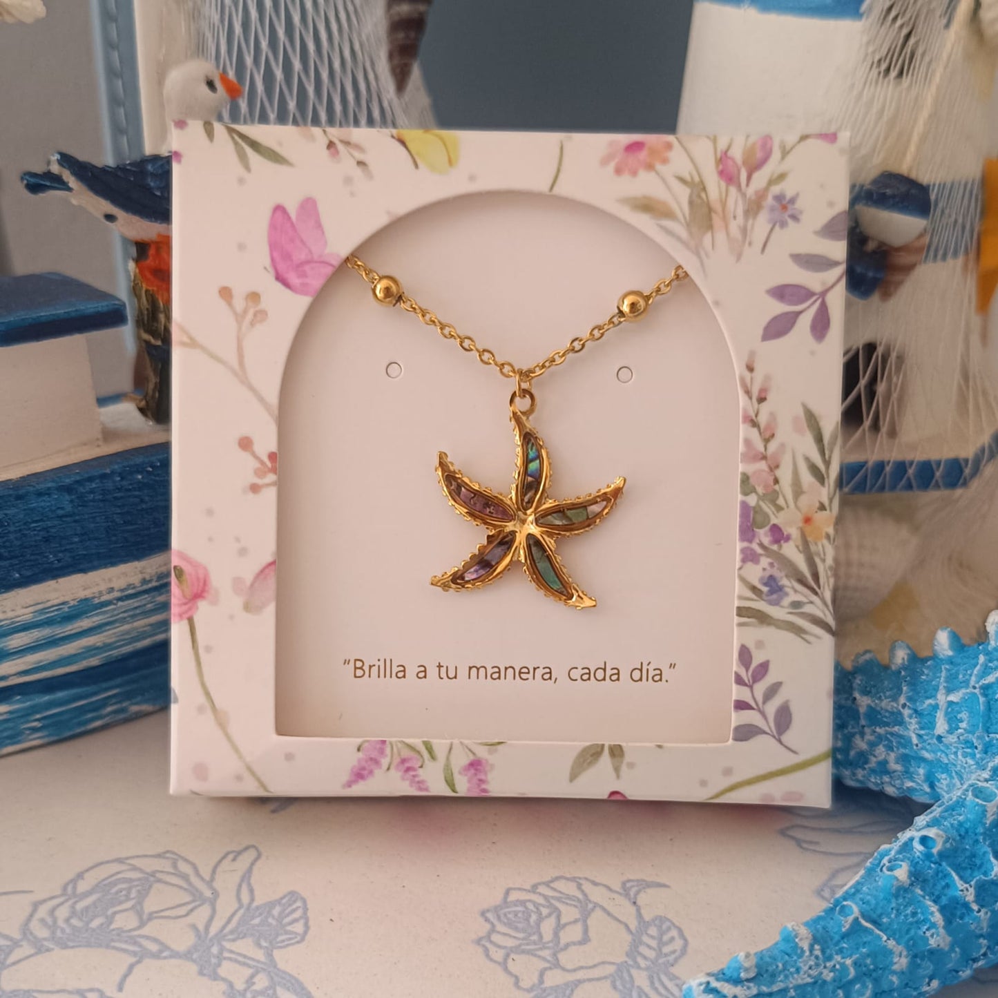 Cadena Estrella Tornasol