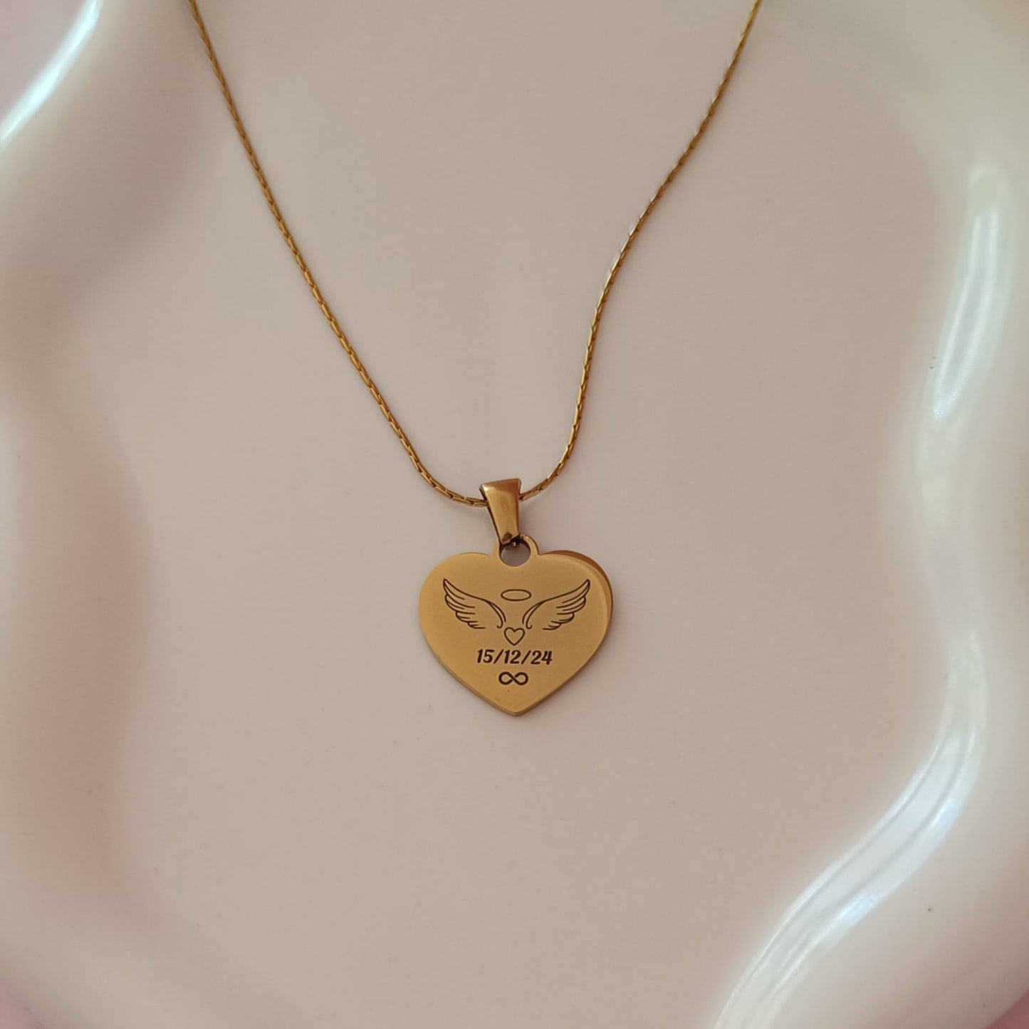 Cadena Corazón Personalizada
