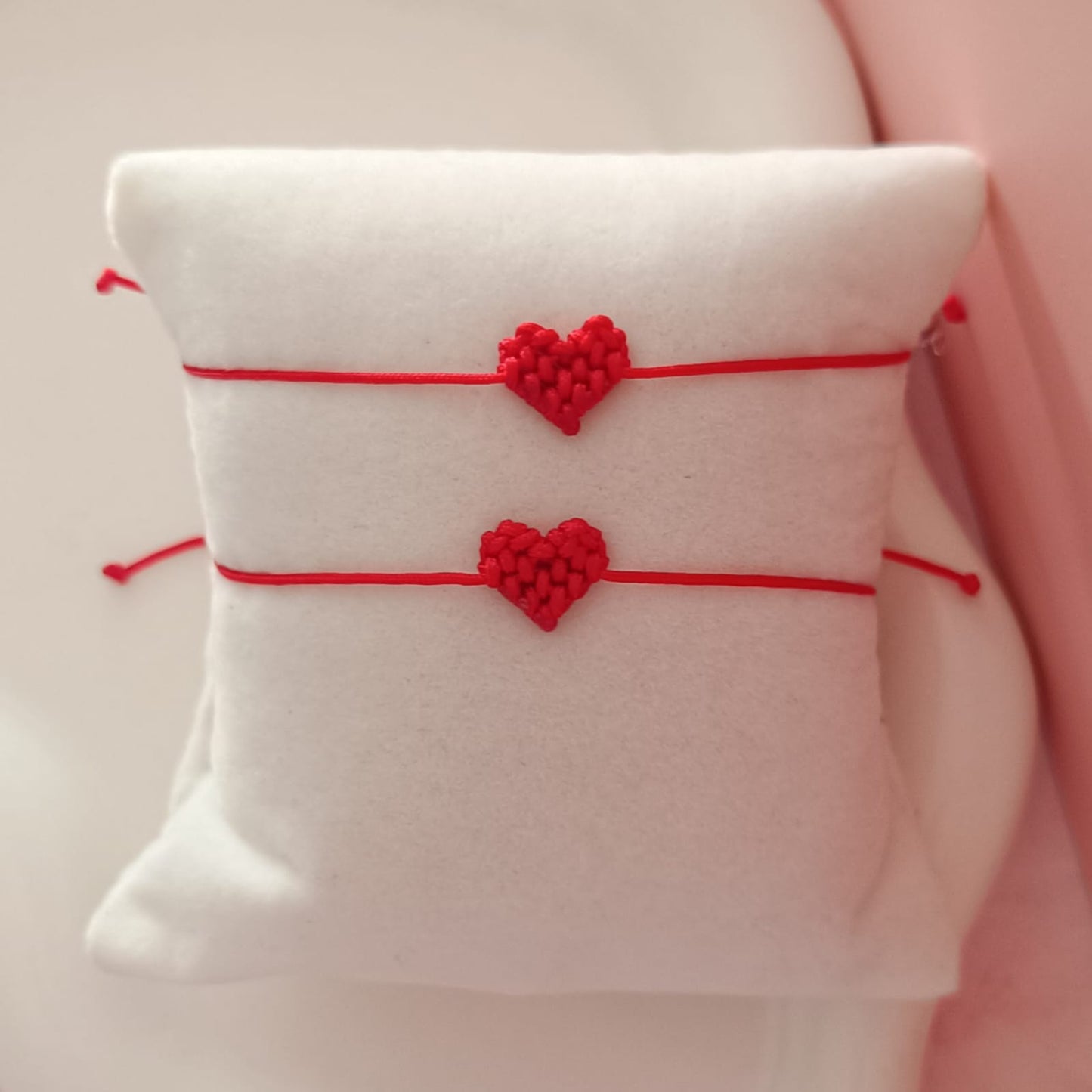 Pulsera de Pareja Corazones