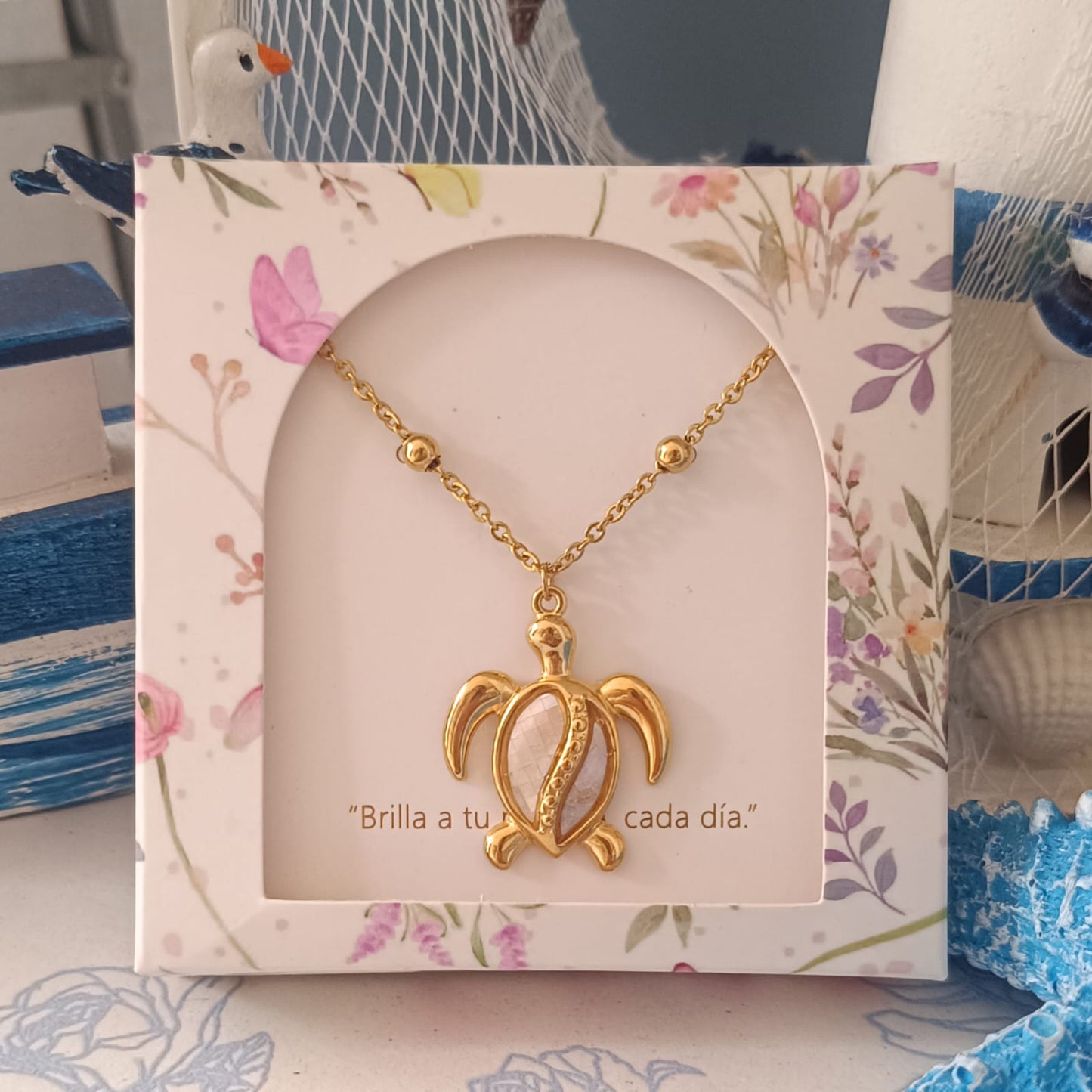 Cadena Tortuga Blanca